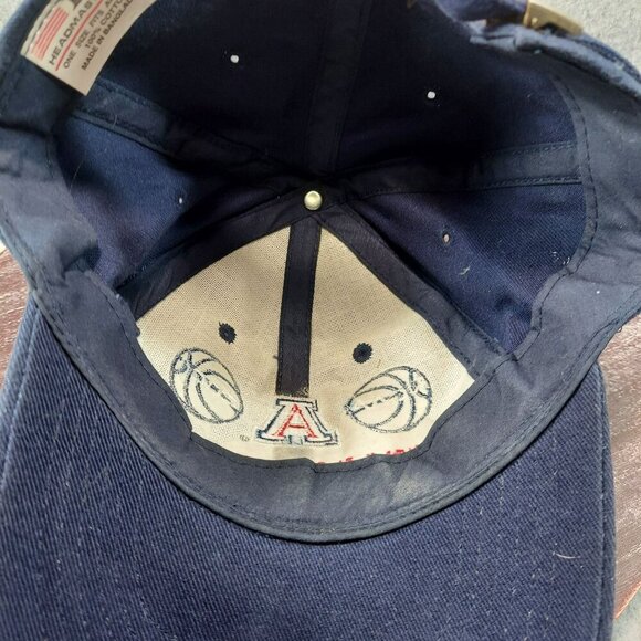 Arizona Wildcats NCAA 2001 Final Four Adjustable Cap Navy Blue Cotton - Picture 8 of 9